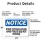 Signmission Fire Extinguisher And First Aid Kit Inside OSHA Notice Sign, Aluminum, 24in W x 18in L, 2PK OS-2PACK-NS-A-1824-L-12593 - alternate 6